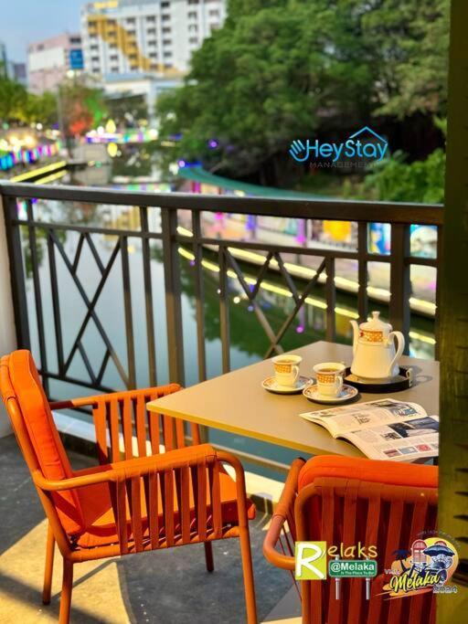 Heritage House 16Pax Riverview 3 Mins Walkjonker Villa Malacca Exteriör bild