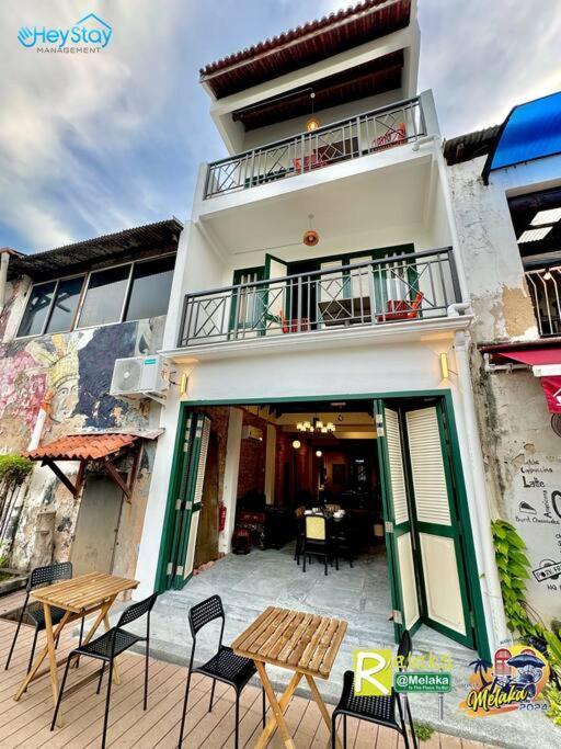 Heritage House 16Pax Riverview 3 Mins Walkjonker Villa Malacca Exteriör bild